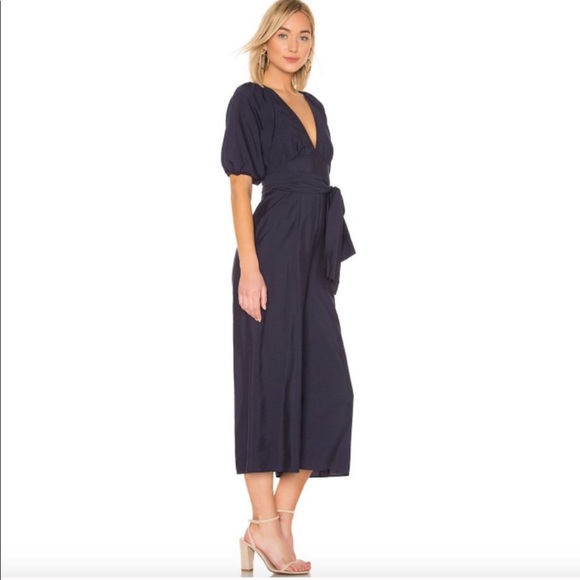 KEEPSAKE the Label Luminous Belted Navy Jumpsuit - Picture 2 of 13